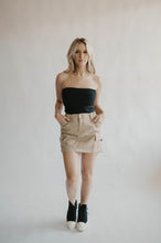 Load image into Gallery viewer, Cappuccino Cargo Skirt
