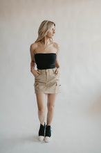 Load image into Gallery viewer, Cappuccino Cargo Skirt