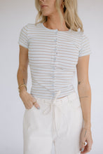 Load image into Gallery viewer, malibu striped tee