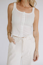 Load image into Gallery viewer, darling pointelle tank