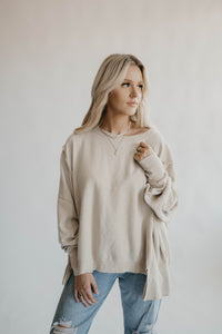 Sunday Morning Oversized Pullover