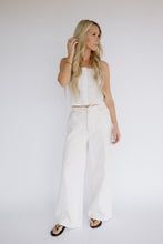 Load image into Gallery viewer, coastal drawstring denim pants
