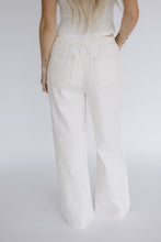 Load image into Gallery viewer, coastal drawstring denim pants
