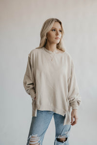 Sunday Morning Oversized Pullover