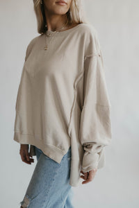 Sunday Morning Oversized Pullover