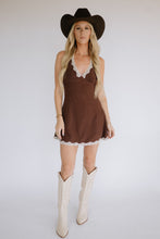 Load image into Gallery viewer, rodeo sweetheart halter dress
