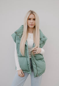 Mistletoe Puffer Vest