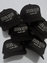 Load image into Gallery viewer, Seven Seven Moto Club All Black Hat

