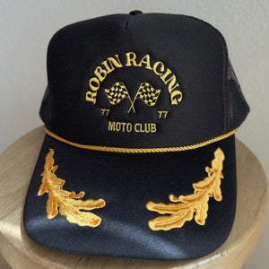 Robin Racing Black Podium Hat - PREORDER