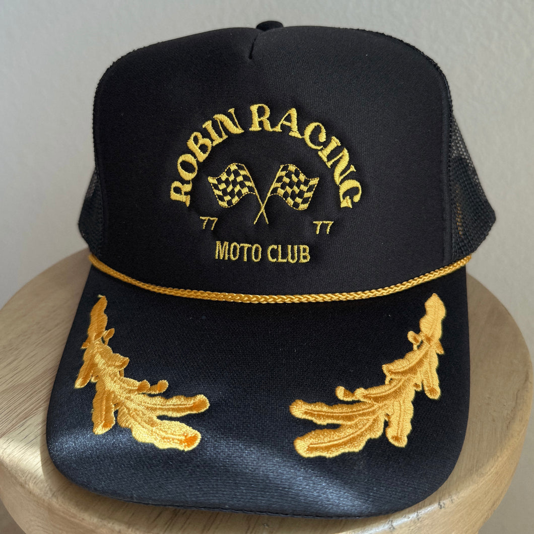 Robin Racing Black Podium Hat - PREORDER