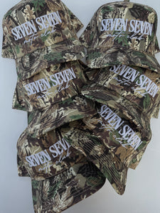 Seven Seven Moto Club Wood Camo Hat