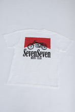 Load image into Gallery viewer, Seven Seven Moto Club Vintage Tee - White PREORDER

