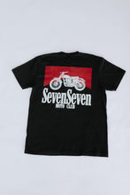 Load image into Gallery viewer, Seven Seven Moto Club Vintage Tee - Black PREORDER
