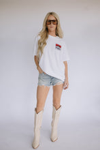 Load image into Gallery viewer, Seven Seven Moto Club Vintage Tee - White PREORDER
