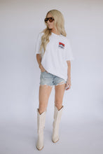 Load image into Gallery viewer, Seven Seven Moto Club Vintage Tee - White PREORDER
