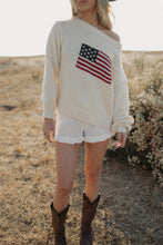 Load image into Gallery viewer, american flag sweater
