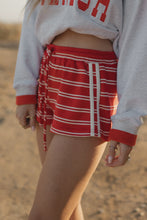 Load image into Gallery viewer, red striped shorts
