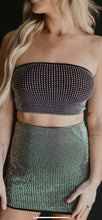 Load image into Gallery viewer, Black Rhinestone Studded Set
