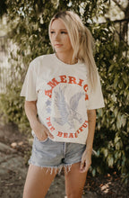 Load image into Gallery viewer, America The Beautiful Graphic Tee
