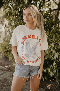 America The Beautiful Graphic Tee