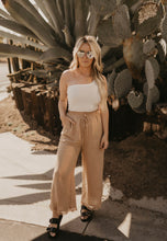 Load image into Gallery viewer, Tan Drawstring Pant
