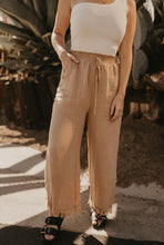 Load image into Gallery viewer, Tan Drawstring Pant
