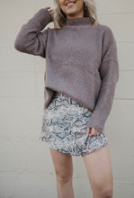 Load image into Gallery viewer, Snakeskin Mini Skirt
